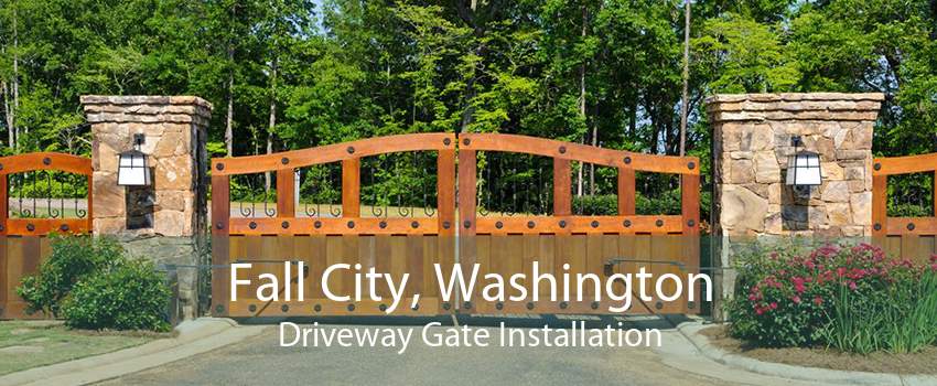 Fall City, Washington Driveway Gate Installation