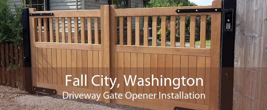 Fall City, Washington Driveway Gate Opener Installation