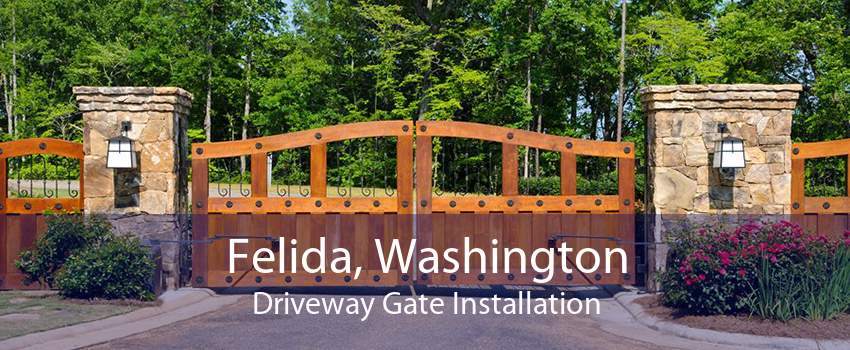Felida, Washington Driveway Gate Installation