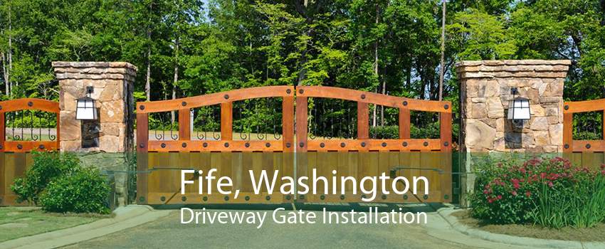 Fife, Washington Driveway Gate Installation