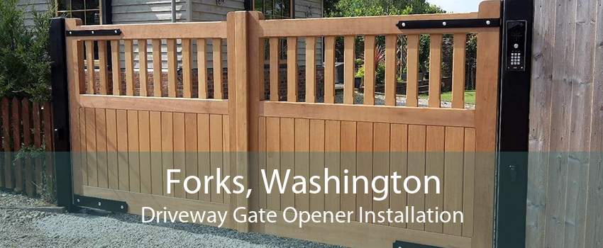 Forks, Washington Driveway Gate Opener Installation