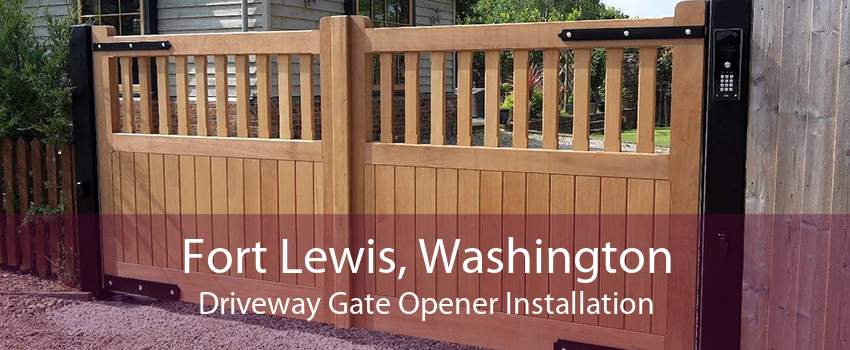 Fort Lewis, Washington Driveway Gate Opener Installation