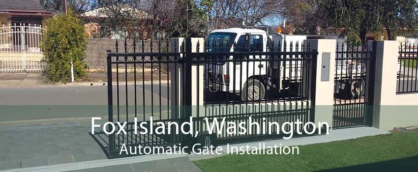 Fox Island, Washington Automatic Gate Installation