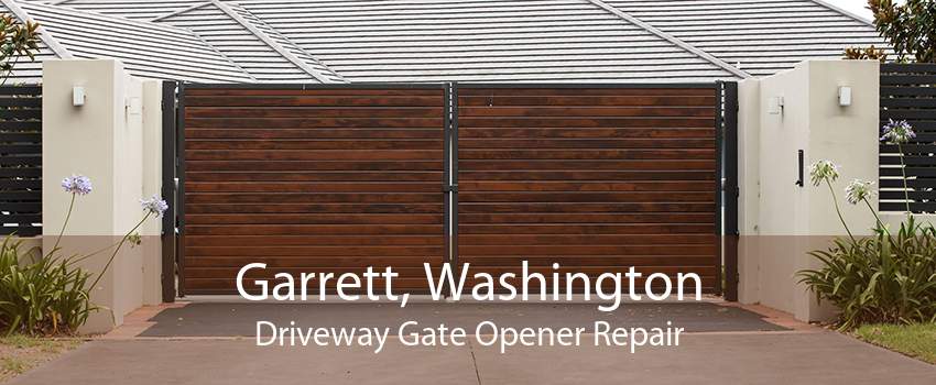 Garrett, Washington Driveway Gate Opener Repair