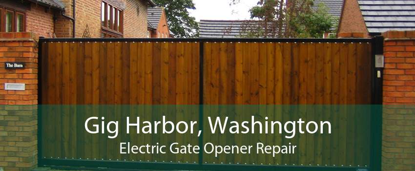 Gig Harbor, Washington Electric Gate Opener Repair