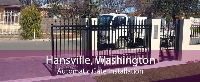 Hansville, Washington Automatic Gate Installation