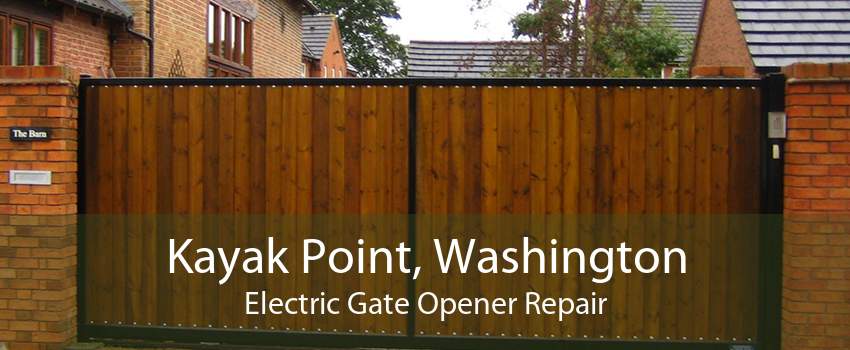 Kayak Point, Washington Electric Gate Opener Repair