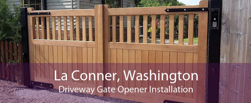 La Conner, Washington Driveway Gate Opener Installation