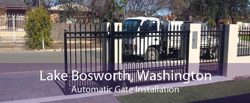 Lake Bosworth, Washington Automatic Gate Installation