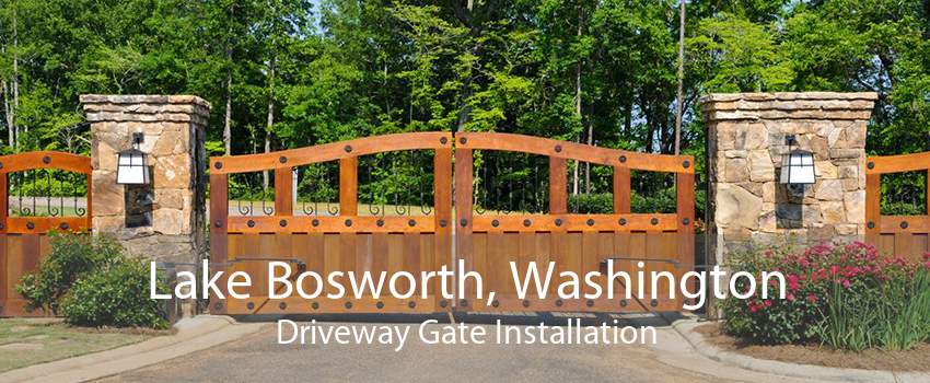 Lake Bosworth, Washington Driveway Gate Installation