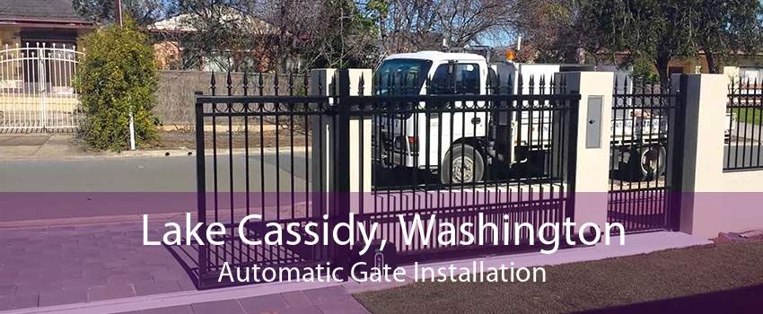 Lake Cassidy, Washington Automatic Gate Installation