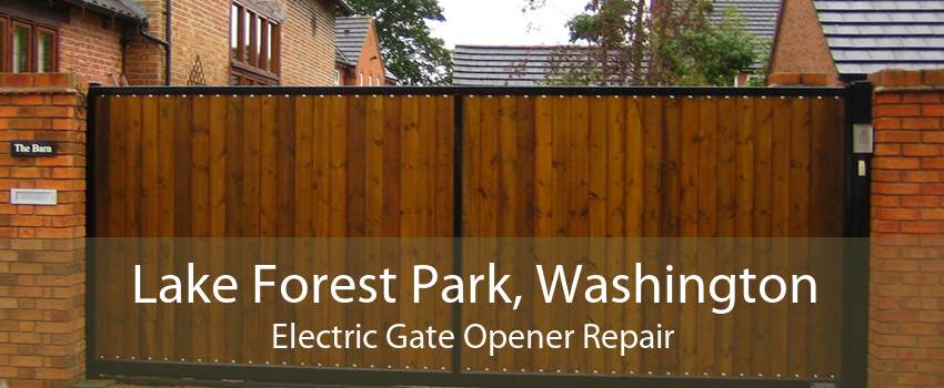 Lake Forest Park, Washington Electric Gate Opener Repair