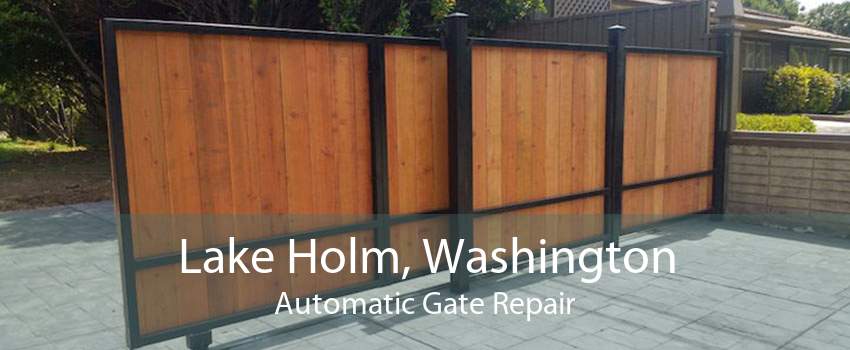 Lake Holm, Washington Automatic Gate Repair