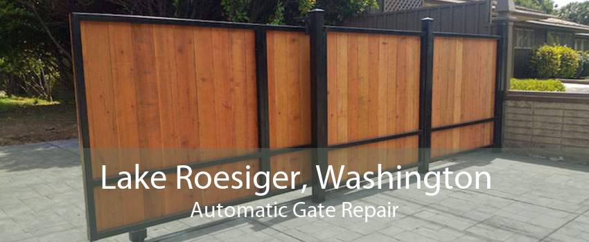 Lake Roesiger, Washington Automatic Gate Repair