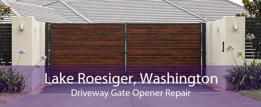 Lake Roesiger, Washington Driveway Gate Opener Repair