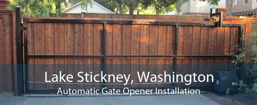 Lake Stickney, Washington Automatic Gate Opener Installation