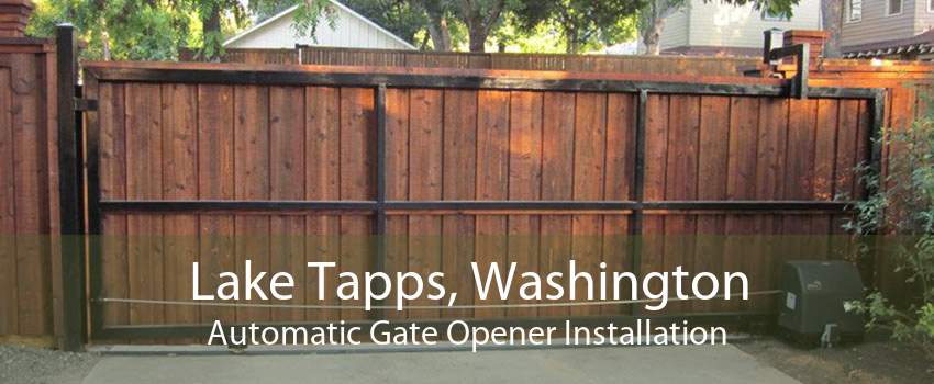 Lake Tapps, Washington Automatic Gate Opener Installation