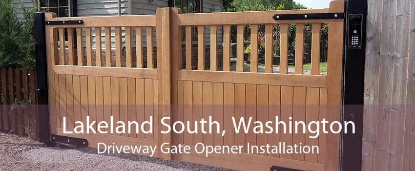 Lakeland South, Washington Driveway Gate Opener Installation