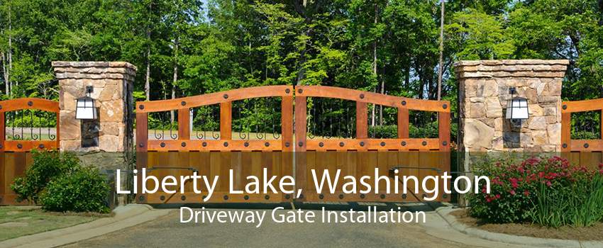 Liberty Lake, Washington Driveway Gate Installation