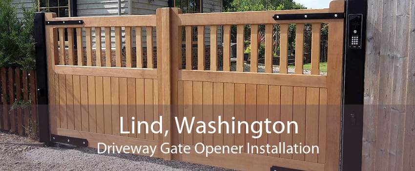 Lind, Washington Driveway Gate Opener Installation