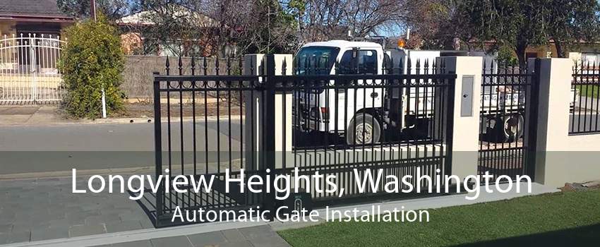 Longview Heights, Washington Automatic Gate Installation