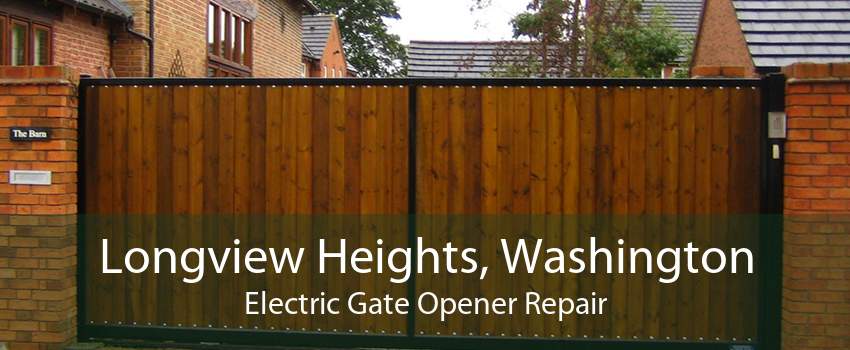 Longview Heights, Washington Electric Gate Opener Repair