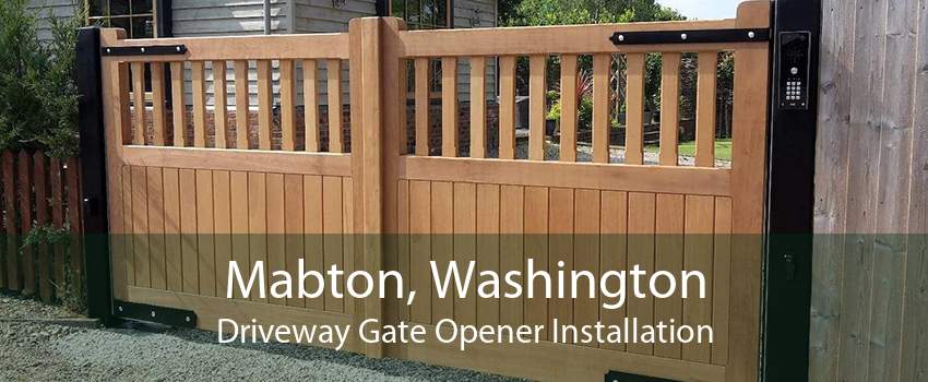 Mabton, Washington Driveway Gate Opener Installation