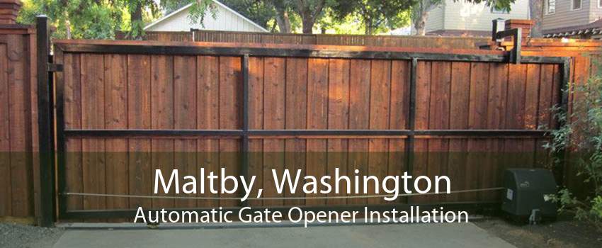 Maltby, Washington Automatic Gate Opener Installation