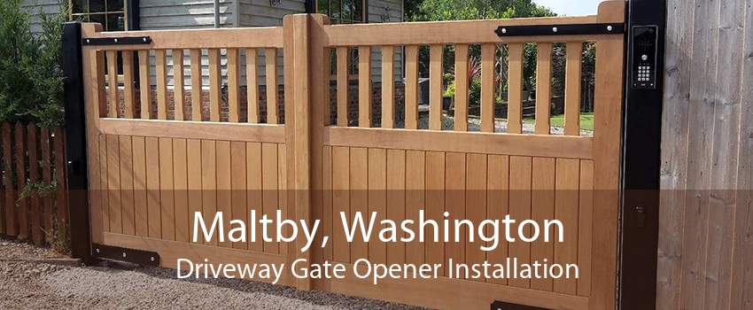 Maltby, Washington Driveway Gate Opener Installation