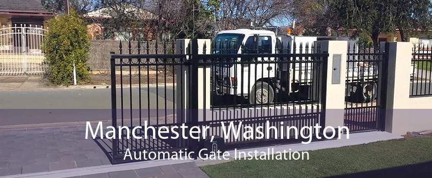 Manchester, Washington Automatic Gate Installation