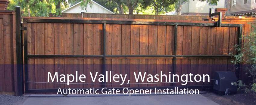 Maple Valley, Washington Automatic Gate Opener Installation