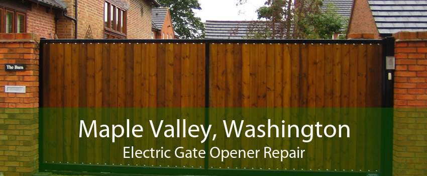 Maple Valley, Washington Electric Gate Opener Repair