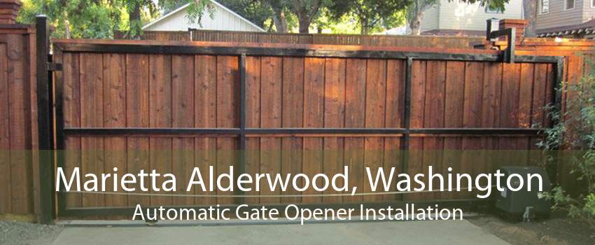 Marietta Alderwood, Washington Automatic Gate Opener Installation