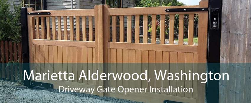 Marietta Alderwood, Washington Driveway Gate Opener Installation