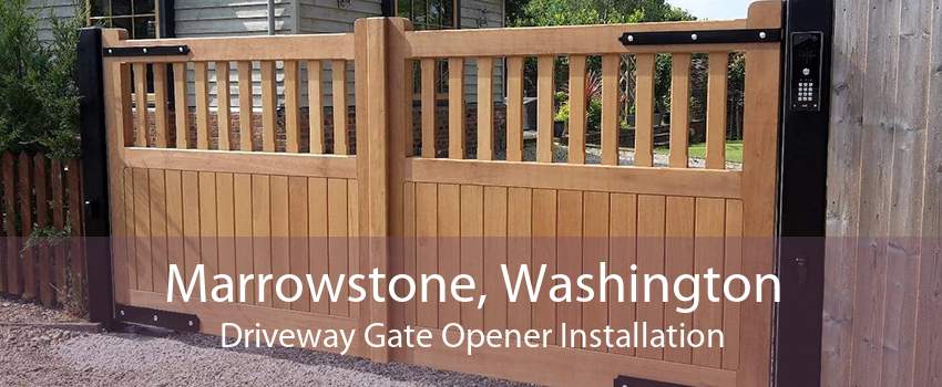 Marrowstone, Washington Driveway Gate Opener Installation
