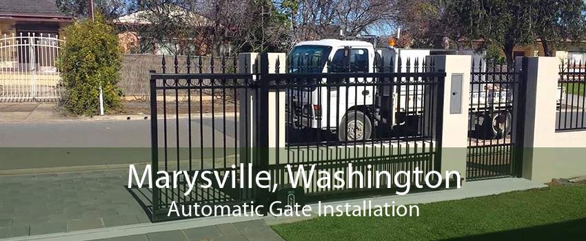 Marysville, Washington Automatic Gate Installation