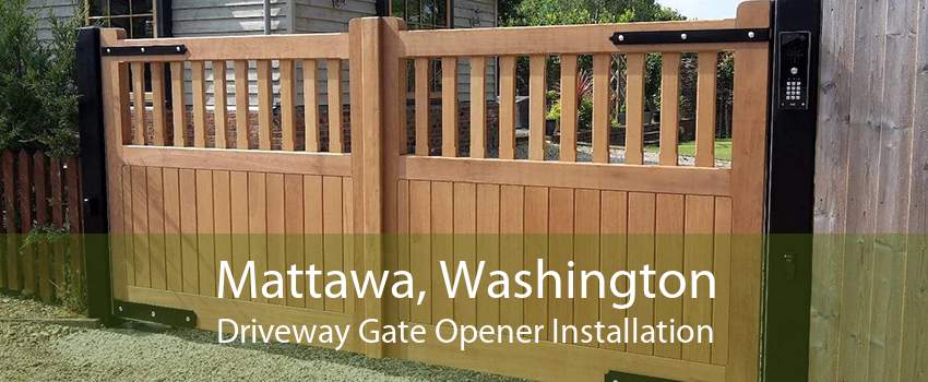 Mattawa, Washington Driveway Gate Opener Installation