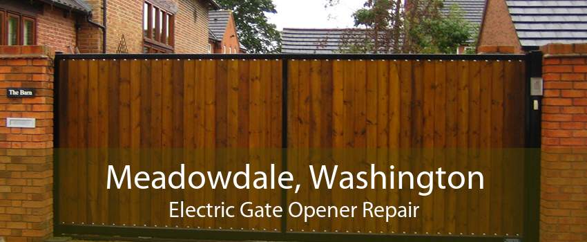 Meadowdale, Washington Electric Gate Opener Repair
