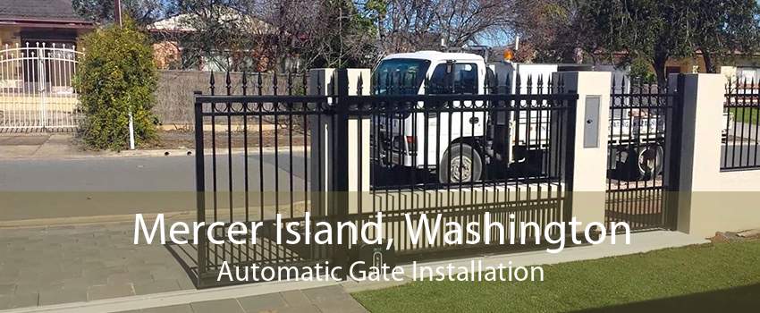 Mercer Island, Washington Automatic Gate Installation