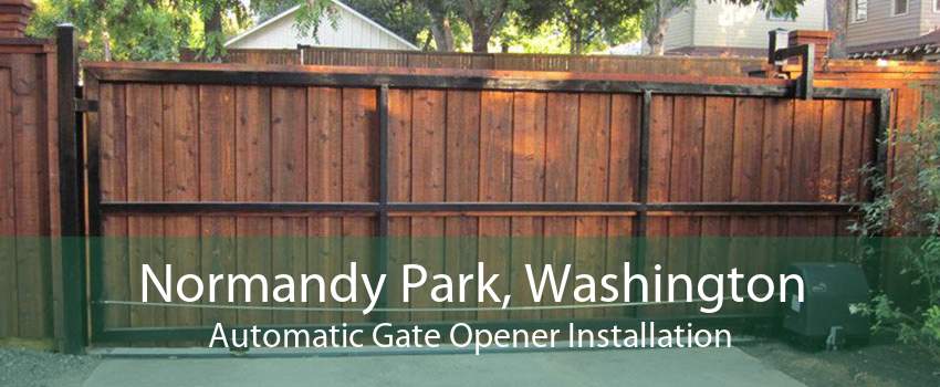 Normandy Park, Washington Automatic Gate Opener Installation