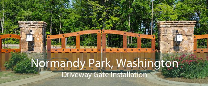 Normandy Park, Washington Driveway Gate Installation