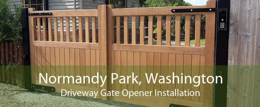Normandy Park, Washington Driveway Gate Opener Installation