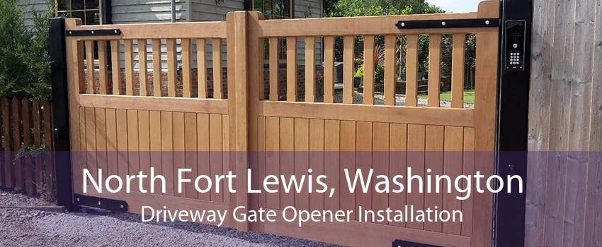 North Fort Lewis, Washington Driveway Gate Opener Installation