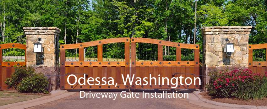 Odessa, Washington Driveway Gate Installation