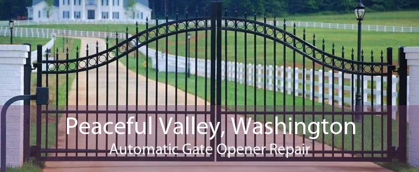 Peaceful Valley, Washington Automatic Gate Opener Repair