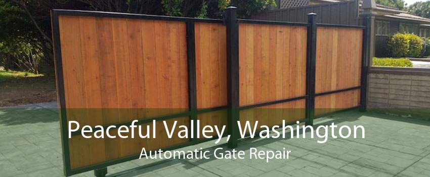 Peaceful Valley, Washington Automatic Gate Repair