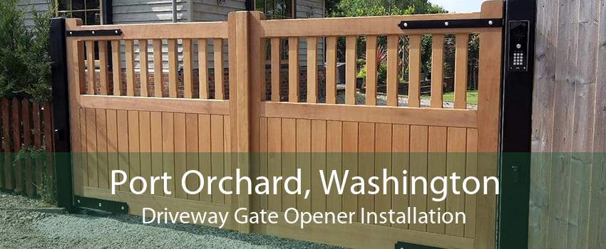 Port Orchard, Washington Driveway Gate Opener Installation