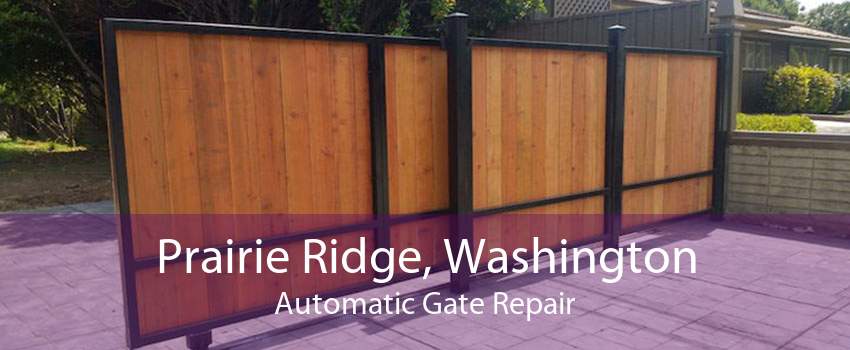 Prairie Ridge, Washington Automatic Gate Repair
