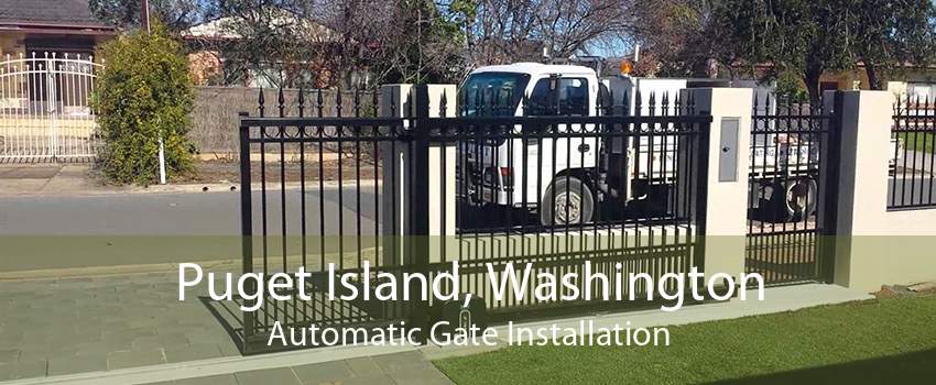 Puget Island, Washington Automatic Gate Installation