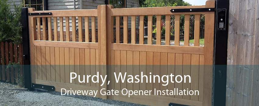 Purdy, Washington Driveway Gate Opener Installation